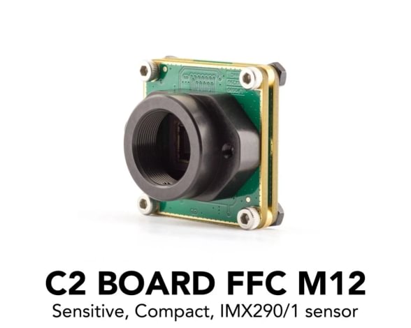 USB fotoaparatas C2 (board level with M12 lens)