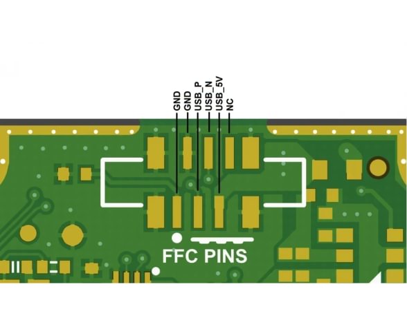 USB fotoaparatas C2 (board level with M12 lens)