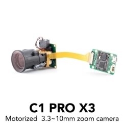 C1 PRO fotoaparatas with 3x motorized zoom lens and controller kit