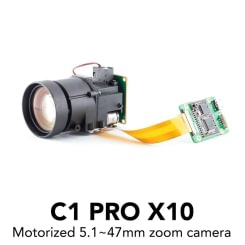 C1 PRO fotoaparatas with 10x motorized zoom lens and controller kit