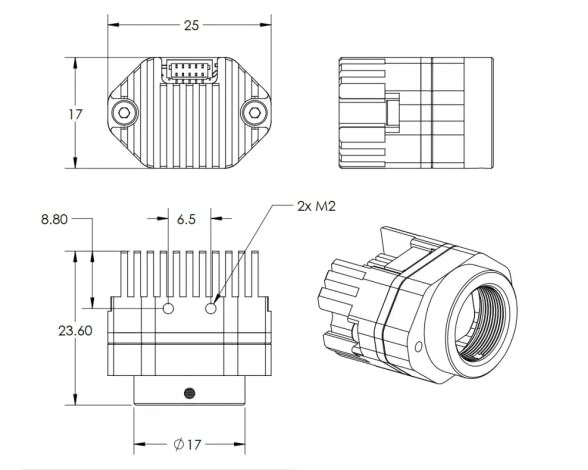 USB fotoaparatas C1 MICRO M12