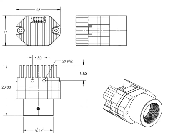 USB fotoaparatas C1 MICRO M12