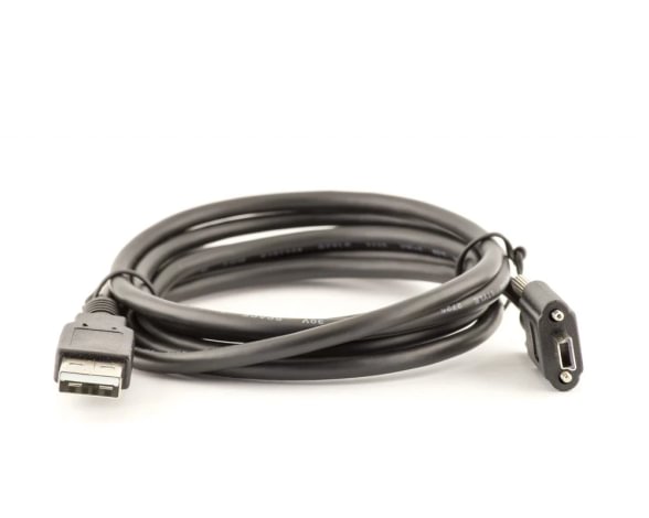 Mini USB laidas 1.5m (with lock screws)