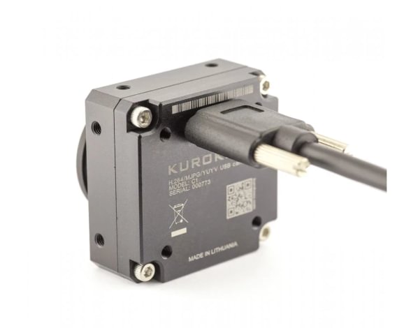Mini USB laidas 1.5m (with lock screws)