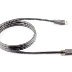 USB-C USB laidas 1.5m (with lock screws)
